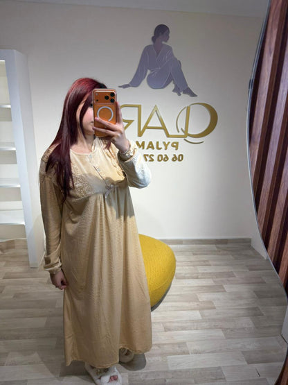 بيجامة موبرا طويلة – نصف موسم